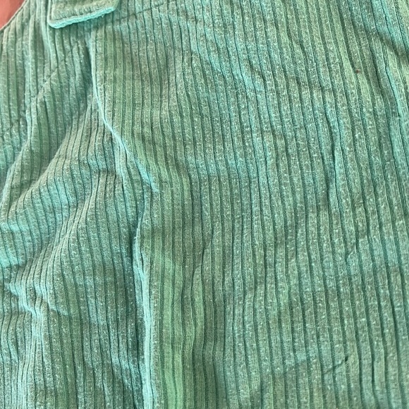 Kate quinn spring green ribbed romper - Picture 3 of 6